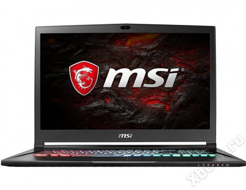 Ноутбук для игр MSI GS73 8RF-028RU Stealth 9S7-17B712-028 вид спереди