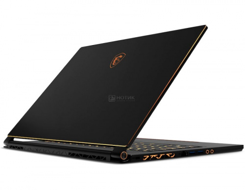 Игровой мощный ноутбук MSI GS65 8SF-089RU Stealth 9S7-16Q411-089 вид боковой панели