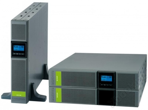 Socomec Netys RT 3000VA/2400W with additional B.C 8A w/o Battery NRT-U3000-RTCLA вид спереди
